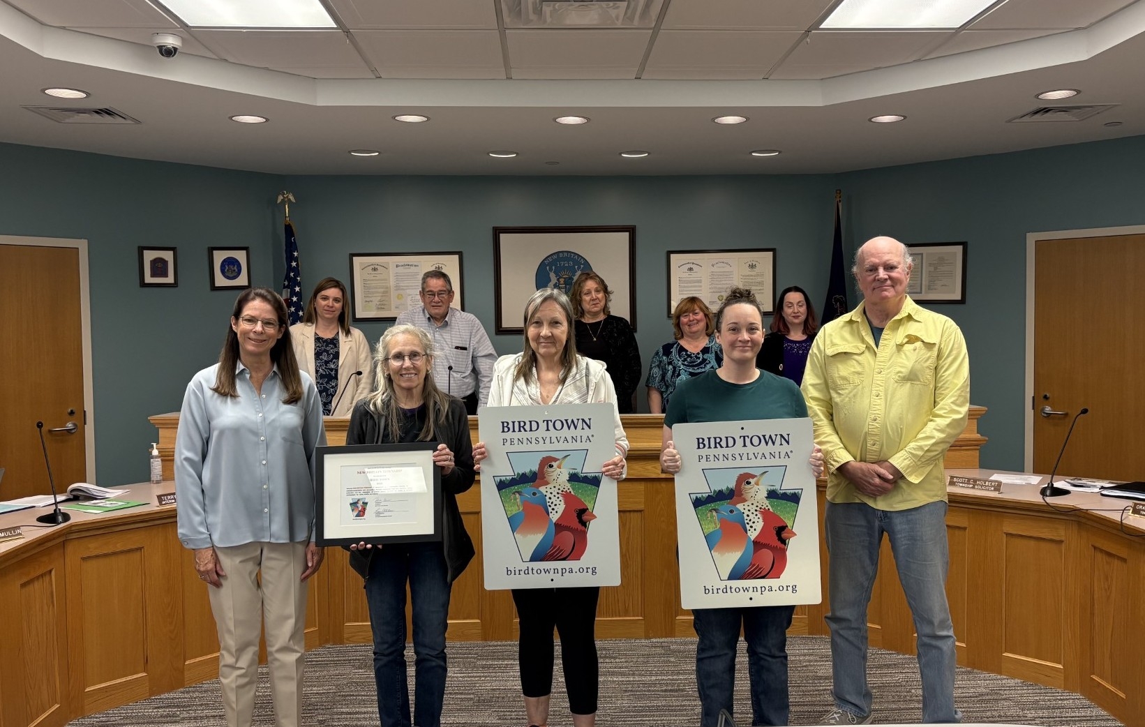 New Britain Township officially joins Pennsylvania’s growing Bird Town network